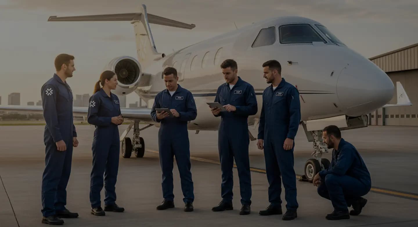 SU AERONAVE EN MANOS
